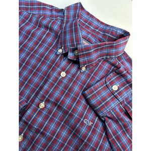 Vineyard Vines Slim Fit Whale Shirt Mens Size Medium With Whale Logo